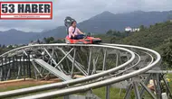 Trabzon’da Turist Akını: Dağ Kızaklarında Yoğun İlgi ve Uzun Kuyruklar!
