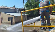 Oltu’da Temizlik Seferberliği: Şendurak Caddesi Baştan Sona Yıkanıyor