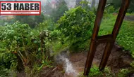 Rize’de Şiddetli Yağış Sonrası 5 İlçede 61 Farklı Noktada Heyelan Meydana Geldi