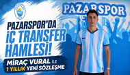 Pazarspor'da İç Transfer Hamlesi: Miraç Vural ile 1 Yıllık Yeni Sözleşme