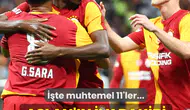 Galatasaray'ın ilk rakibi Çorum FK! İşte muhtemel 11'ler...