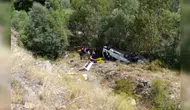 Sivas'ta yolcu minibüsü uçuruma devrildi: 4 ölü