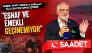Saadet Partili Mehmet Kahraman Rize’den Ekonomi Eleştirisi: Esnaf ve Emekli Geçinemiyor