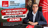 CHP Rize Merkez İlçe Başkanlığı’na Arife Filiz Kösoğlu Atandı