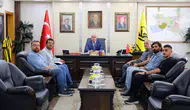 Arkeoloji Heyetinden Başkan Mete Memiş’e Ziyaret