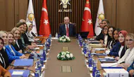 Başkan Erdoğan, AK Parti Kadın Belediye Başkanları ile Bir Araya Geldi