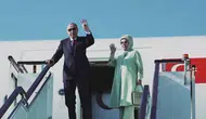 Başkan Erdoğan ve eşi Emine Erdoğan'dan Kırgızistan programlarına ilişkin ortak video paylaşımı
