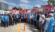 Danıştay kararı öncesi muhtarlar ve enerji işçilerinden Ankara'da ortak çağrı