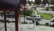 Giresun'da feci kaza kamerada: Araçlar böyle savruldu
