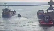 Marmara Denizi'nde batan gemiye ait İskenderun'dan hareket anının görüntüleri ortaya çıktı!
