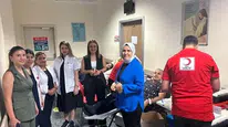 Reyhanlı Devlet Hastanesi'nden anlamlı kan bağışı etkinliği gerçekleştirdi