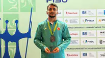 Servet Angi, dünya üçüncüsü oldu