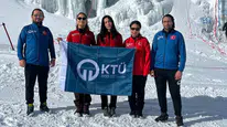 KTÜ Buz Tırmanışı Türkiye Şampiyonası'nda iki altın madalya kazandı