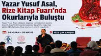 Yazar Yusuf Asal, Rize Kitap Fuarı’nda Okurlarıyla Buluştu
