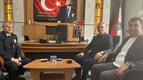 Yomra Belediye Başkanı Mustafa Bıyık’tan Emniyet Müdürü Kenan Bıyık’a Ziyaret