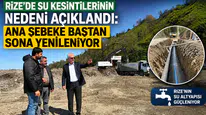 Rize’de Su Kesintilerinin Nedeni Açıklandı: Ana Şebeke Baştan Sona Yenileniyor
