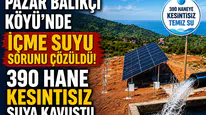 Rize Pazar'da 1,2 Milyon TL'lik İçme Suyu Projesi Tamamlandı