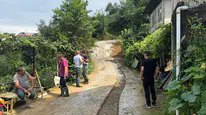 Güneysu'nda Yol ve Altyapı Çalışmaları Üç Mahallede Sürüyor