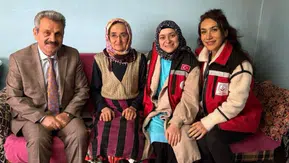 Trabzon'da Şehit Ailelerine Ziyaret ve Destek Mesajı Verildi