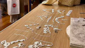 Beypazarı halk eğitim merkezi ürünleri, külliye'de sergileniyor