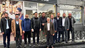 Erzurum'da din görevlilerinin buluştuğu anlamlı düğün yemeği