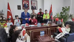 Hatay Emniyeti 23 Nisan Ulusal Egemenlik ve Çocuk Bayramı’nı Coşkuyla Kutladı