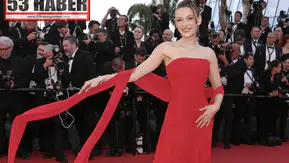 Sümeyye Aydoğan Messika marka elçisi olarak Cannes kırmızı halısında