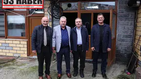 AK Parti Rize İl Başkanı Yılmaz Katmer’den Zeki Mayi’ye Ziyaret