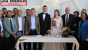 Başkanın en zorlu sınavı: Nikah masasında hem baba hem belediye başkanı oldu