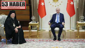 Cumhurbaşkanı Erdoğan, Fener Rum Patriği Bartholomeos ile Tarihi Bir Buluşma Gerçekleştirdi