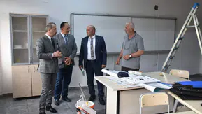 Murgul Şöhret Cengiz Anadolu İmam Hatip Lisesinde Yeni Dönem Hazırlıkları İncelendi