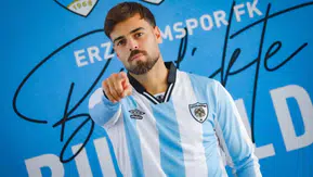 Miguel Cardoso, Erzurumspor FK'nın ilk Portekizli futbolcusu oldu