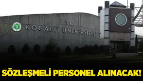Kocaeli Üniversitesi 115 Sözleşmeli Personel alacak!