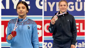 Trabzonlu güreşçiler Gaziantep'te altın ve bronz madalya ile döndü!