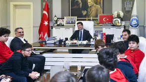 Matematik Olimpiyatları Şampiyonları Ortahisar’da Ağırlandı