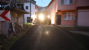 Akçaabat’ta Yol Bakım ve Asfalt Çalışmaları Sürüyor