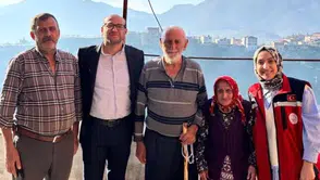 Araklı’da Çok Kuşaklı Aileye Anlamlı Ziyaret