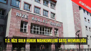 PAZAR(RİZE) (SULH HUKUK MAH.) SATIŞ MEMURLUĞU