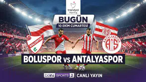 Boluspor Antalyaspor maçı nereden izlenir? Şifresiz mi ve hangi kanalda?
