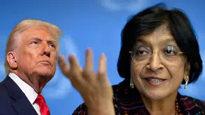 Nobel'i kazanan Pillay, Trump'la dalga geçti! Salon kahkahaya boğuldu