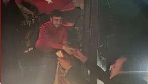 Yoğun kar nedeniyle Erzurum'da mahsur kalanlara Jandarma ve Kaymakamlık'tan destek!