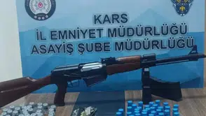 Kars’ta huzur uygulamalarda silah ve mühimmat ele geçirildi
