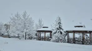 Elazığ kar yağışıyla beyaza büründü