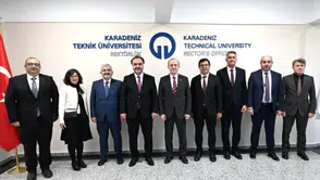 Karadeniz Teknik Üniversitesi ile Çankırı Karatekin Üniversitesi Arasında İş Birliği Görüşmesi