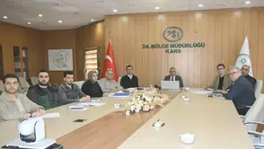 Kars DSİ'de değerlendirme toplantısı düzenlendi