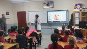 Ortahisar'da Öğrencilere Ağız Sağlığı Eğitimi ve Diş Muayenesi Yapıldı