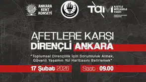 Ankara’da Afetlere karşı dirençli kent programı düzenleniyor