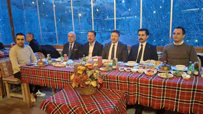 Ankara Esnaf ve Sanatkarlar Odası Birliği başkanlığı tarafından Esnaf odası başkanlarına iftar yemeğinde bir araya geldi