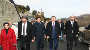 Başkan Genç Sürmene’de Sel Bölgesini İnceledi: 7 Bin 500 Metreküp İstinat Duvarı Yaptık