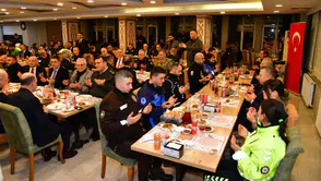 Trabzon Valisi Tahir Şahin Polisevi’nde Polislerle İftar Yaptı